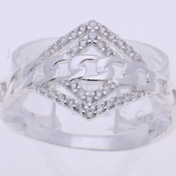 Дамски пръстен с камъни