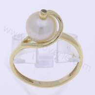 Дамски пръстен с перли